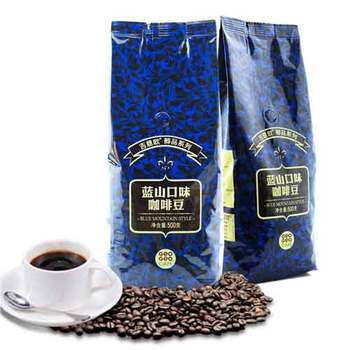 [當(dāng)當(dāng)自營(yíng)] 吉意歐 焙炒 咖啡豆 藍(lán)山口味 500g